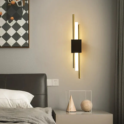 Foyer Luxury Wall Lamp Modern LED Gold Wall Light Indoor Lighting Wall Sconce Home Decor for Living Room Bedroom Bedside Stairs